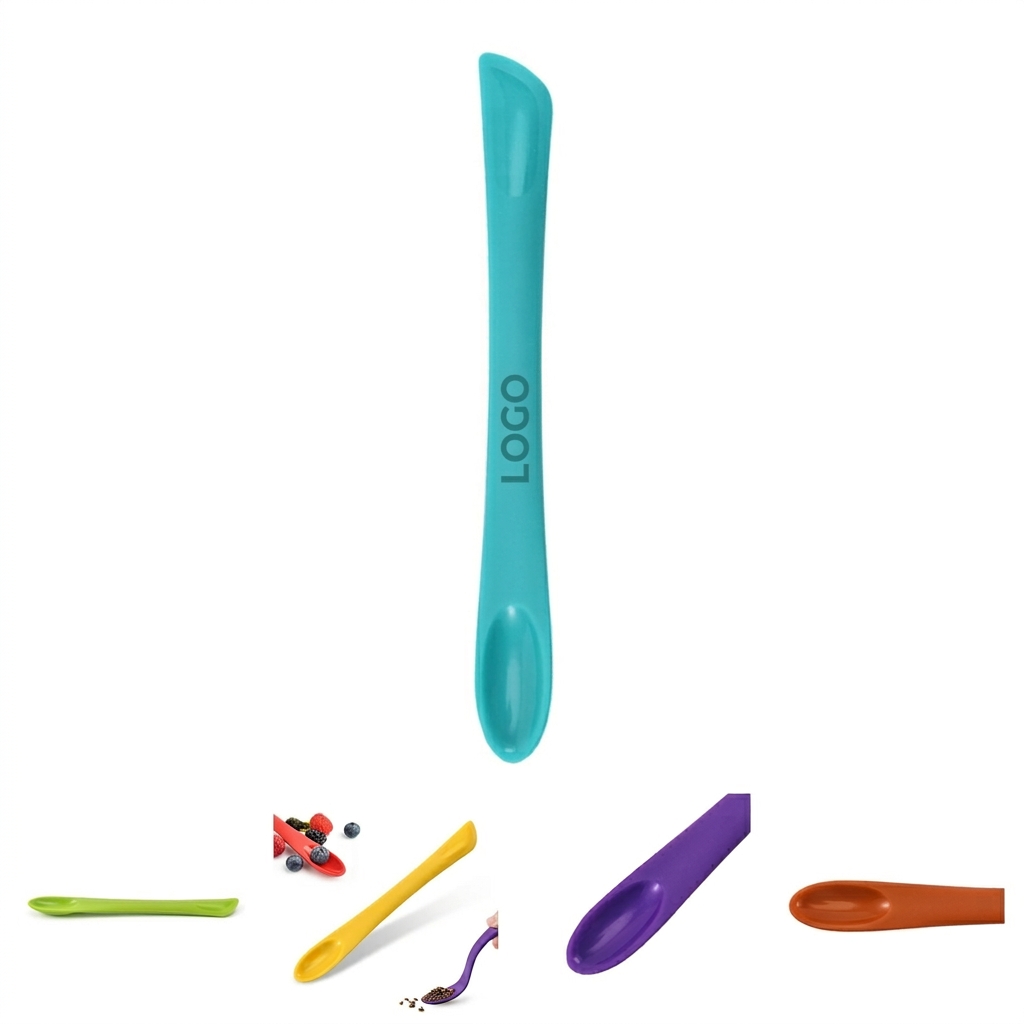 Dual-Head Silicone Spoon & Scraper Spatula