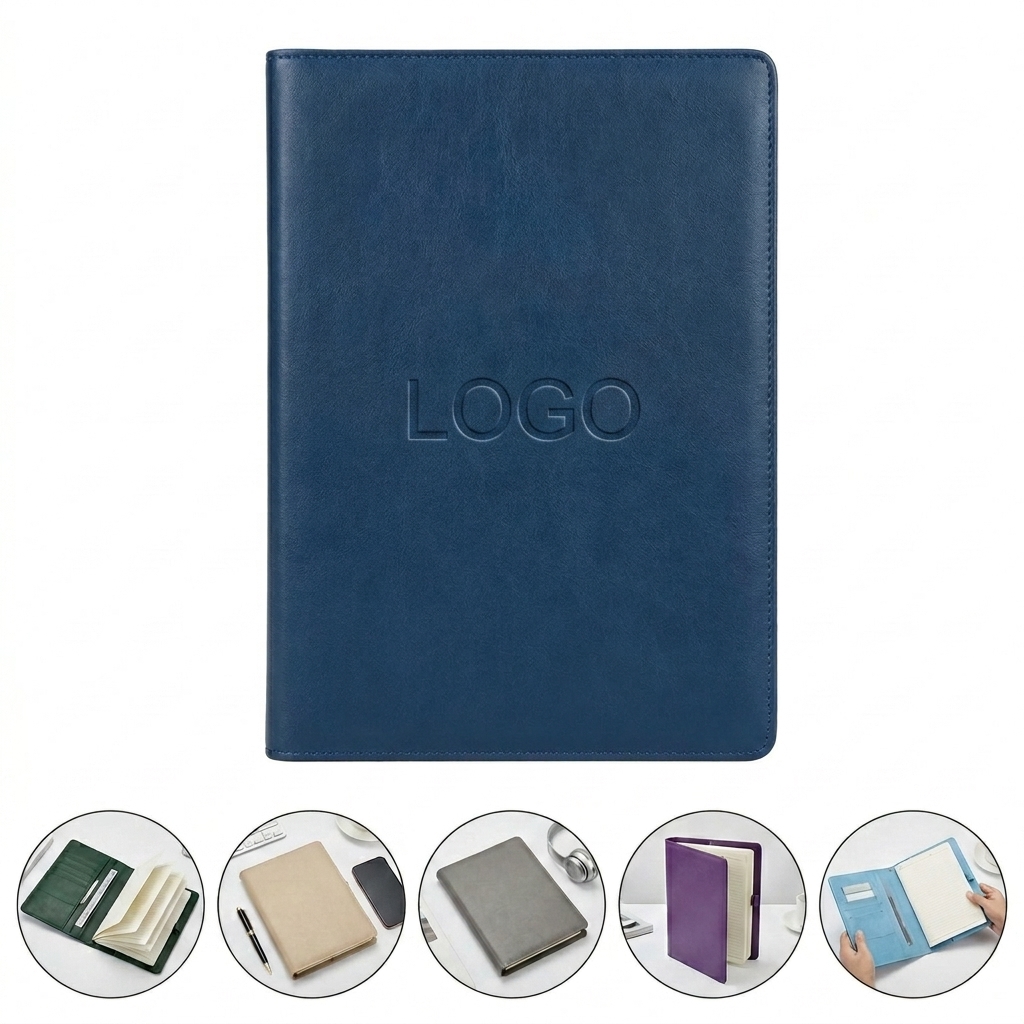 Executive Padfolio Organizer - Compact Binder for Phone, Passport & Business Cards