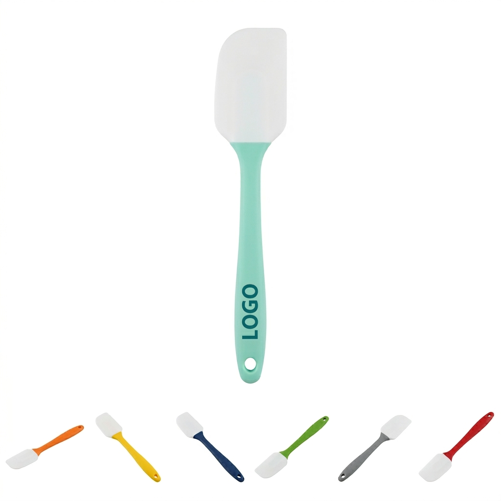 Multi-Color Silicone Kitchen Scraper & Spatula Set