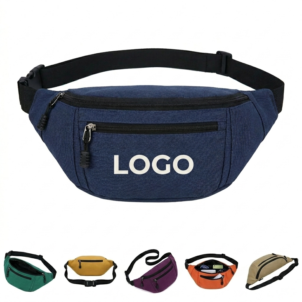 Lightweight Large Capacity Adjustable Fanny Pack for Running & Outdoor Activities