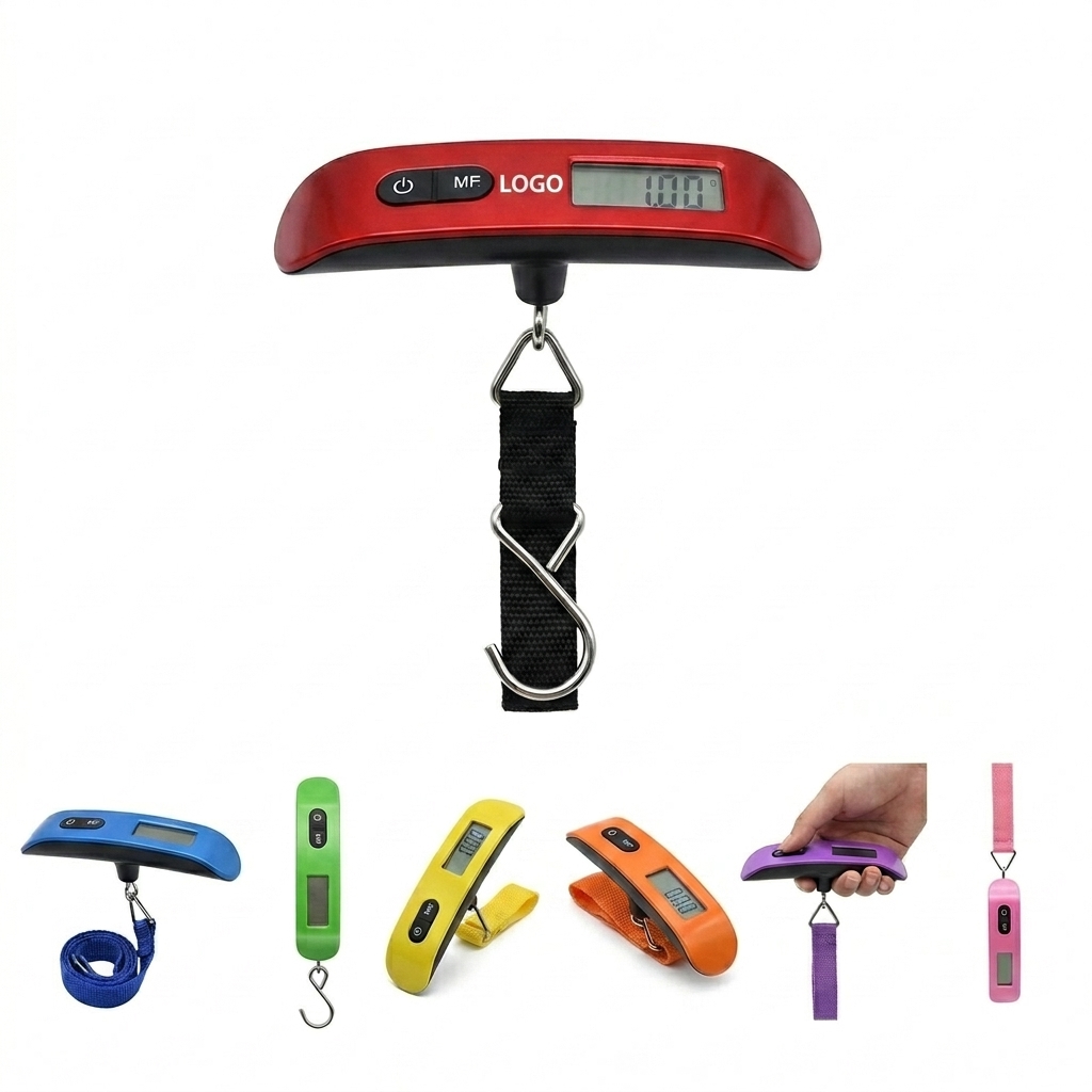 Precision Digital Luggage Scale with 110lb Capacity & Customizable Branding