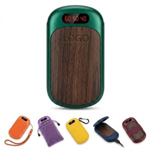 10000mAh USB Rechargeable Hand Warmer & Portable Power Bank
