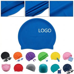 Extra Large Silicone Swim Cap for Women with Long Hair