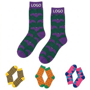 Funky Jazzy Novelty Dress Socks for Men - Bold & Comfy Cotton Blend Gift Socks