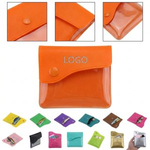 Multicolor Travel Coin & Card Pouch