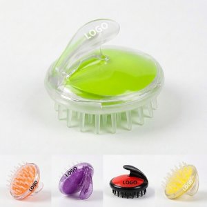 Dual-Purpose Wet & Dry Hair Washing Brush with Soft Massaging Bristles