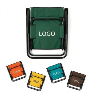 Oxford Cloth Foldable Stadium Seat with Secure Hook & Cushioned Handle