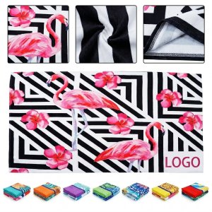 Luxury Quick-Dry Microfiber Beach Towel for Pool, Yoga & Camping