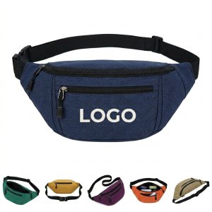 Lightweight Large Capacity Adjustable Fanny Pack for Running & Outdoor Activities