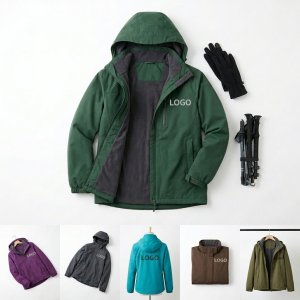 Stylish All-Season Hooded Ski Coat for Street and Slopes